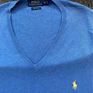 Polo long sleeve sweater